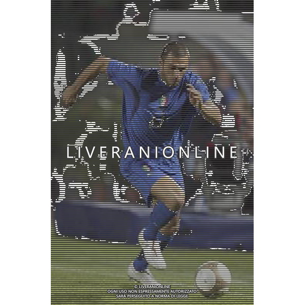 SIENA, 17 OTTOBRE 2007 CALCIO AMICHEVOLE ITALIA SUD AFRICA NELLA FOTO: ANDREA DOSSENA FOTO AG. A. LIVERANI