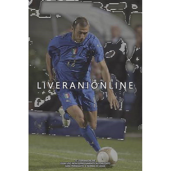 SIENA, 17 OTTOBRE 2007 CALCIO AMICHEVOLE ITALIA SUD AFRICA NELLA FOTO: ANDREA DOSSENA FOTO AG. A. LIVERANI