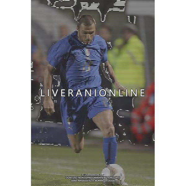 SIENA, 17 OTTOBRE 2007 CALCIO AMICHEVOLE ITALIA SUD AFRICA NELLA FOTO: ANDREA DOSSENA FOTO AG. A. LIVERANI