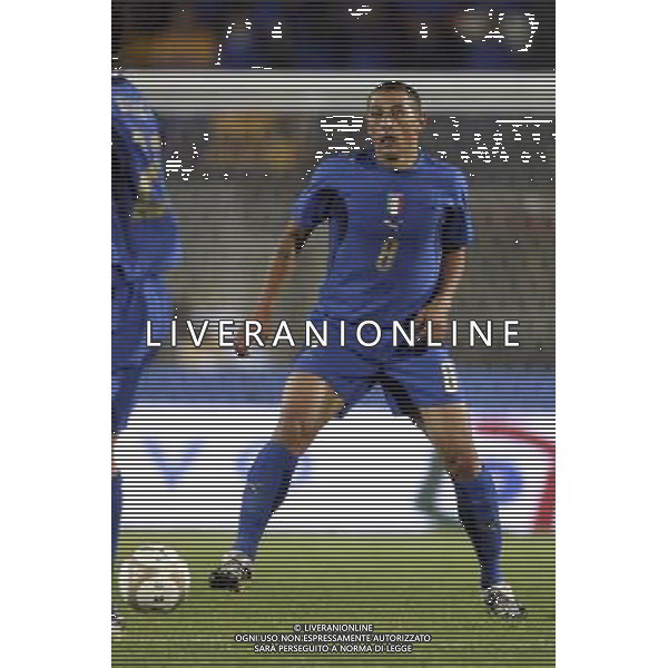 SIENA, 17 OTTOBRE 2007 CALCIO AMICHEVOLE ITALIA SUD AFRICA NELLA FOTO: ANGELO PALOMBO FOTO AG. A. LIVERANI