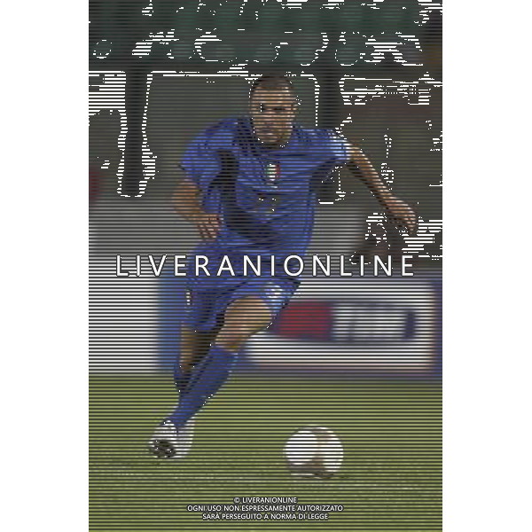 SIENA, 17 OTTOBRE 2007 CALCIO AMICHEVOLE ITALIA SUD AFRICA NELLA FOTO: ANDREA DOSSENA FOTO AG. A. LIVERANI