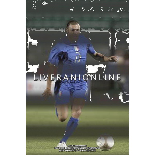 SIENA, 17 OTTOBRE 2007 CALCIO AMICHEVOLE ITALIA SUD AFRICA NELLA FOTO: ANDREA DOSSENA FOTO AG. A. LIVERANI