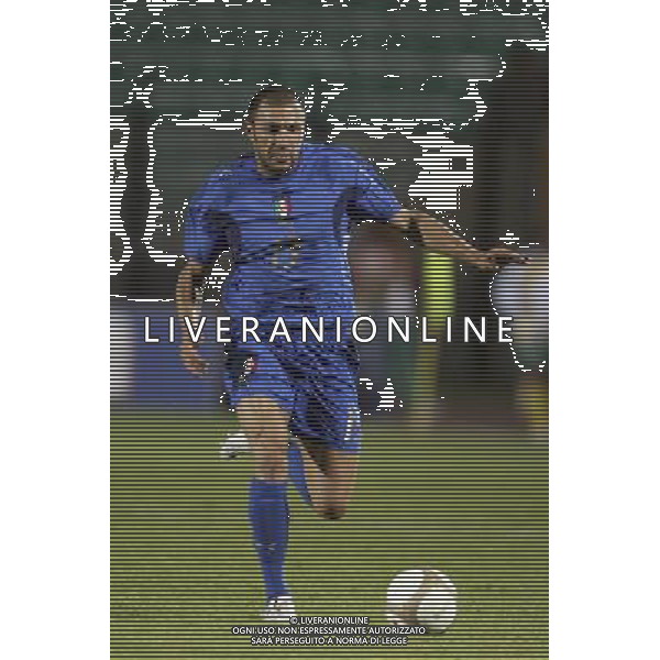 SIENA, 17 OTTOBRE 2007 CALCIO AMICHEVOLE ITALIA SUD AFRICA NELLA FOTO: ANDREA DOSSENA FOTO AG. A. LIVERANI