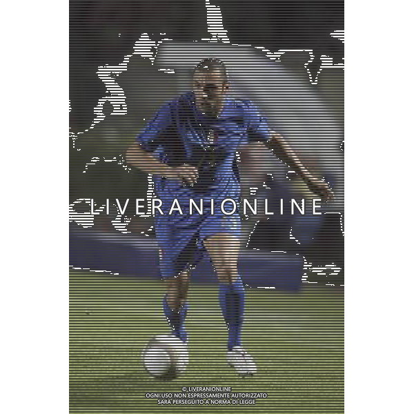 SIENA, 17 OTTOBRE 2007 CALCIO AMICHEVOLE ITALIA SUD AFRICA NELLA FOTO: ANDREA DOSSENA FOTO AG. A. LIVERANI