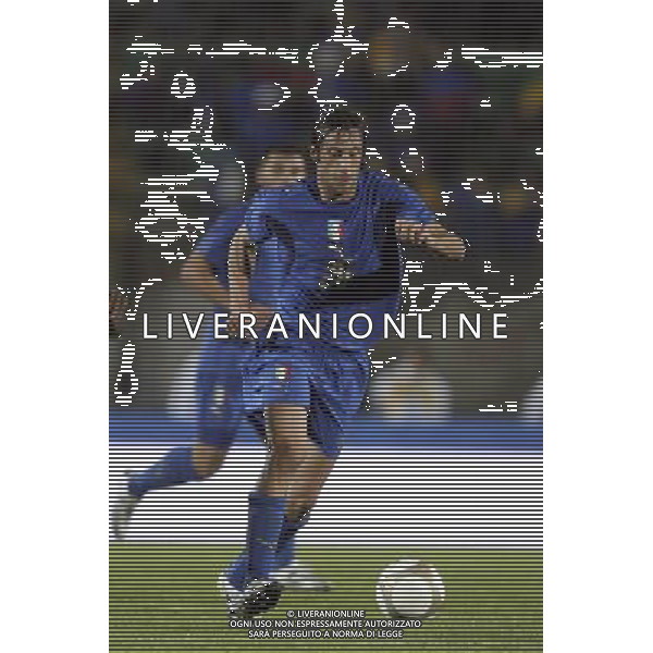 SIENA, 17 OTTOBRE 2007 CALCIO AMICHEVOLE ITALIA SUD AFRICA NELLA FOTO: STEFANO MAURI FOTO AG. A. LIVERANI