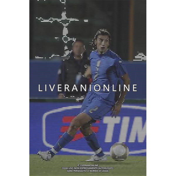 SIENA, 17 OTTOBRE 2007 CALCIO AMICHEVOLE ITALIA SUD AFRICA NELLA FOTO: CRISTIAN ZACCARDO FOTO AG. A. LIVERANI