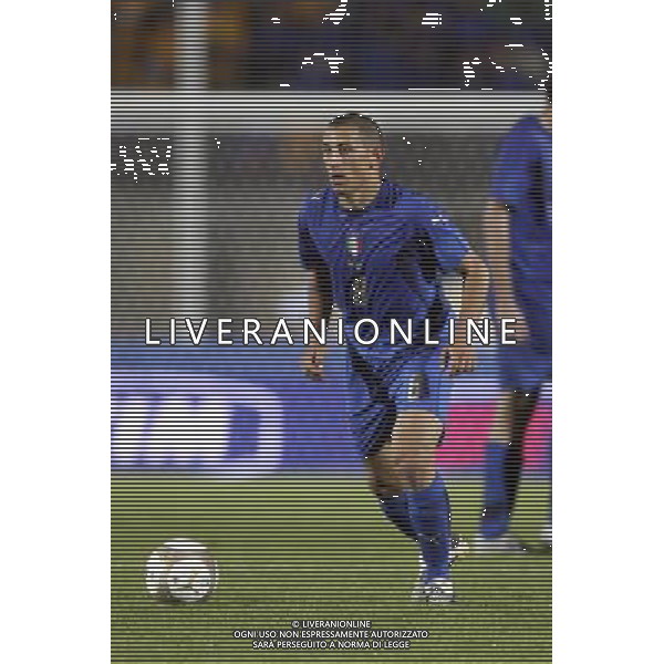 SIENA, 17 OTTOBRE 2007 CALCIO AMICHEVOLE ITALIA SUD AFRICA NELLA FOTO: ANGELO PALOMBO FOTO AG. A. LIVERANI