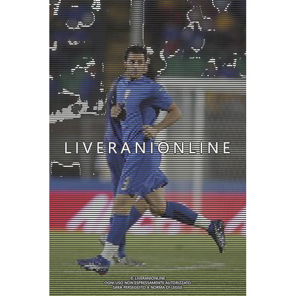 SIENA, 17 OTTOBRE 2007 CALCIO AMICHEVOLE ITALIA SUD AFRICA NELLA FOTO: GIANDOMENICO MESTO FOTO AG. A. LIVERANI