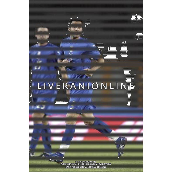 SIENA, 17 OTTOBRE 2007 CALCIO AMICHEVOLE ITALIA SUD AFRICA NELLA FOTO: GIANDOMENICO MESTO FOTO AG. A. LIVERANI