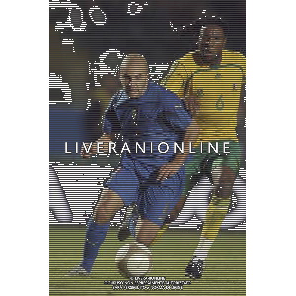 SIENA, 17 OTTOBRE 2007 CALCIO AMICHEVOLE ITALIA SUD AFRICA NELLA FOTO: ALESSANDRO ROSINA FOTO AG. A. LIVERANI