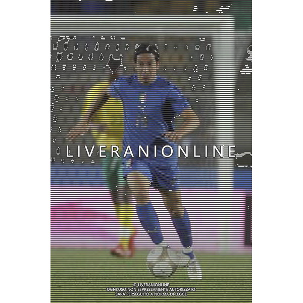 SIENA, 17 OTTOBRE 2007 CALCIO AMICHEVOLE ITALIA SUD AFRICA NELLA FOTO: FRANCO SEMIOLI FOTO AG. A. LIVERANI