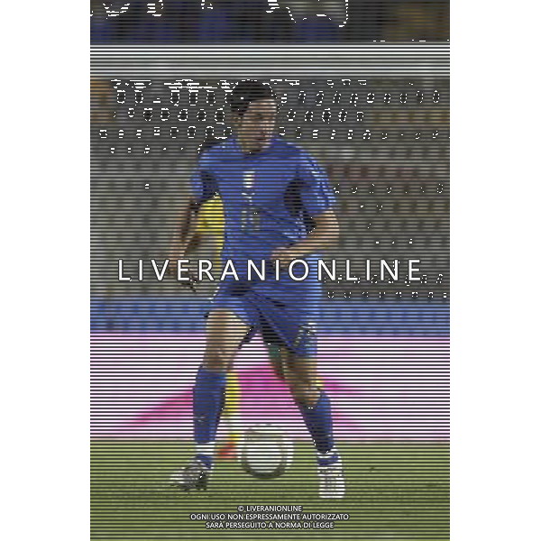 SIENA, 17 OTTOBRE 2007 CALCIO AMICHEVOLE ITALIA SUD AFRICA NELLA FOTO: FRANCO SEMIOLI FOTO AG. A. LIVERANI