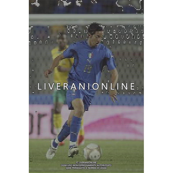 SIENA, 17 OTTOBRE 2007 CALCIO AMICHEVOLE ITALIA SUD AFRICA NELLA FOTO: FRANCO SEMIOLI FOTO AG. A. LIVERANI