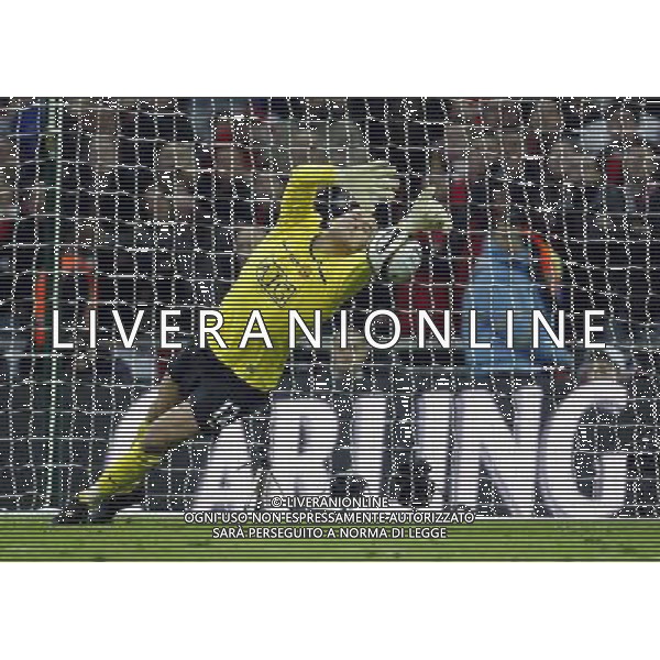 Manchester United vs Tottenham Hotspur fc for Carling Cuo Final at Wembley in London (UK) on 29/02/2008. NELLA FOTO Ben Foster FOTO MARCELLO POZZETTI-AG ALDO IVERANI