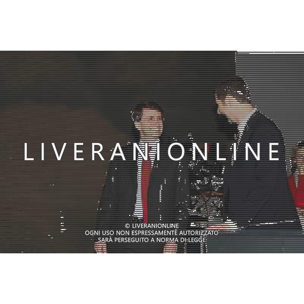 TRASMISSIONE TV: \' CHE TEMPO CHE FA\' NELLA FOTO: FABIO FAZIO - DARIO FRANCESCHINI FOTO ANTONIO SORANO -AG.ALDO LIVERANI SAS