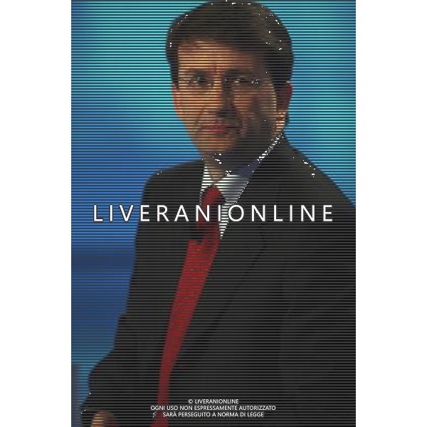 TRASMISSIONE TV: \' CHE TEMPO CHE FA\' NELLA FOTO: DARIO FRANCESCHINI FOTO ANTONIO SORANO -AG.ALDO LIVERANI SAS