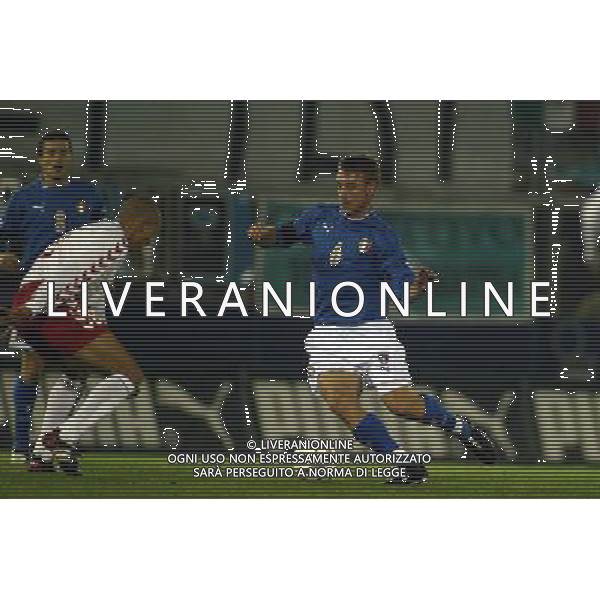 RIETI 19/11/2003 ITALIA-DANIMARCA UNDER 21 NELLA FOTO DE ROSSI DANIELE* FOTO ALDO LIVERANI