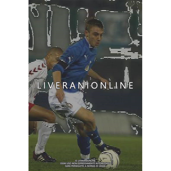 RIETI 19/11/2003 ITALIA-DANIMARCA UNDER 21 NELLA FOTO DE ROSSI DANIELE* FOTO ALDO LIVERANI