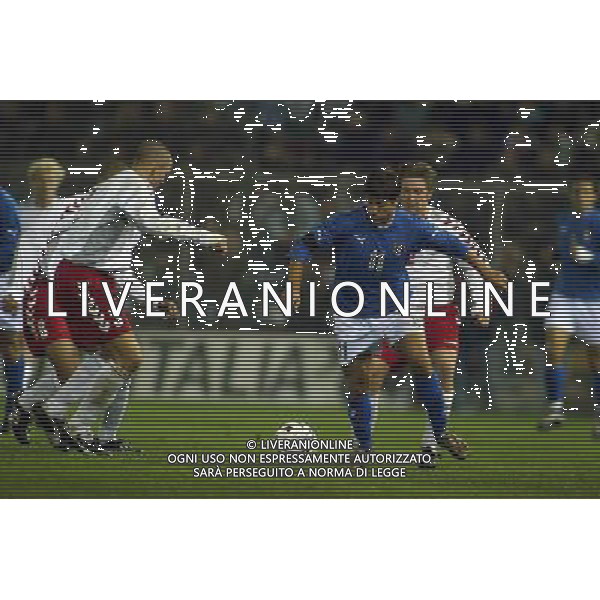 RIETI 19/11/2003 ITALIA-DANIMARCA UNDER 21 NELLA FOTO GIUSEPPE SCULLI* FOTO ALDO LIVERANI