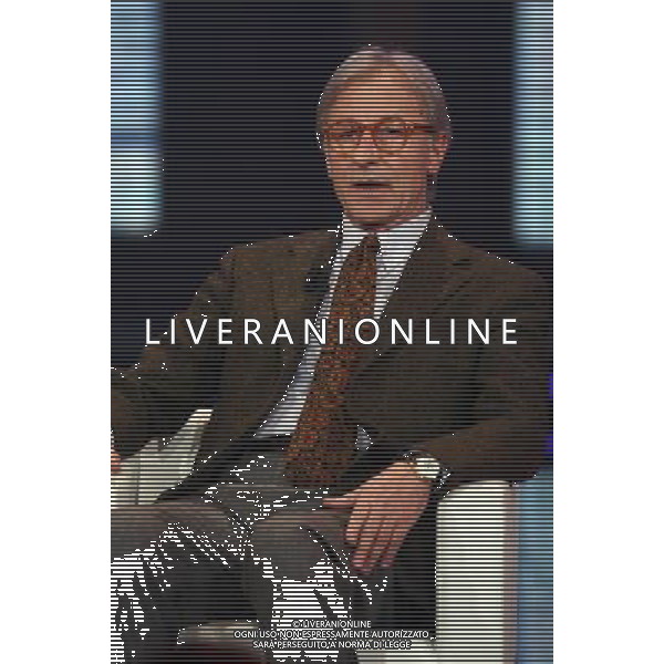 TRASMISSIONE TV: \' CHIAMBRETTI NIGHT\' NELLA FOTO: VITTORIO FELTRI © ANTONIO SORANO - AG. ALDO LIVERANI SAS