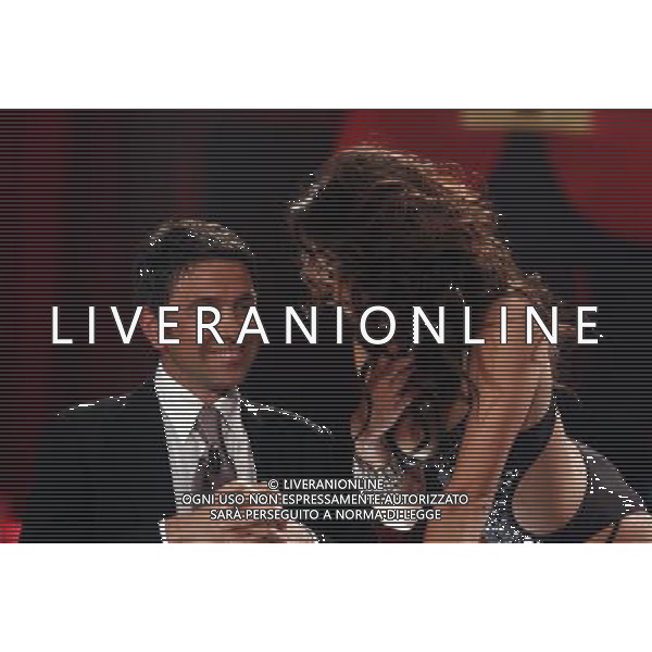TRASMISSIONE TV: \' CHIAMBRETTI NIGHT\' NELLA FOTO: ALESSANDRO \' BILLY\' COSTACURTA - DANAH MATTHEWS © ANTONIO SORANO - AG. ALDO LIVERANI SAS