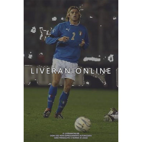 Rieti 19/11/2003 Italia-Danimarca qualificazioni Campionato Europeo Under 21 Nella foto: Barzagli Andrea.* Ph Gianni Nucci/Aldo Liverani