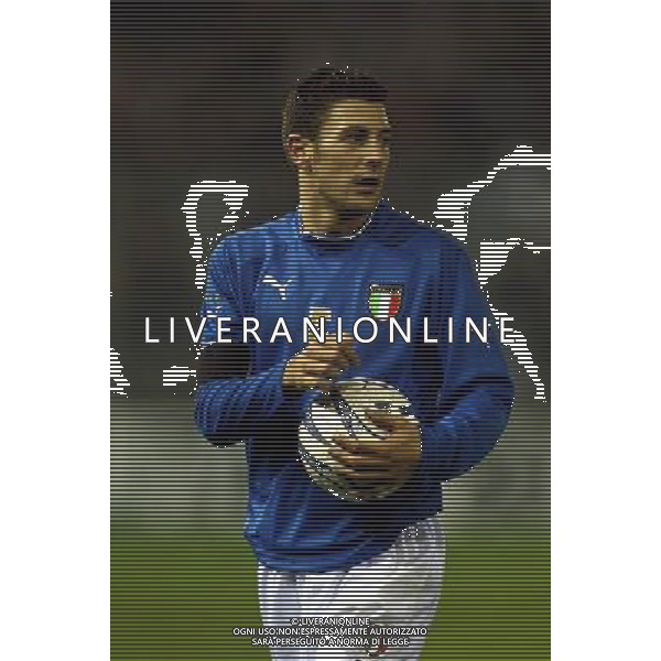 Rieti 19/11/2003 Italia-Danimarca qualificazioni Campionato Europeo Under 21 Nella foto: Bonera Daniele.* Ph Gianni Nucci/Aldo Liverani