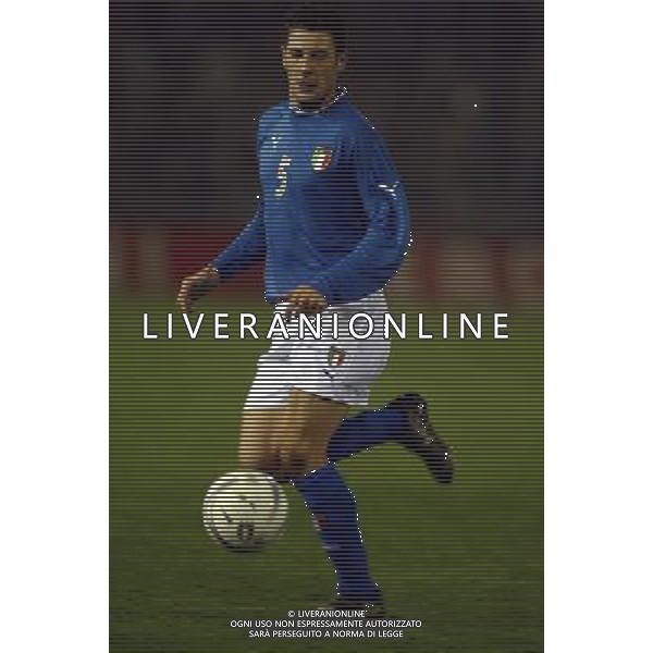 Rieti 19/11/2003 Italia-Danimarca qualificazioni Campionato Europeo Under 21 Nella foto: Bonera Daniele.* Ph Gianni Nucci/Aldo Liverani