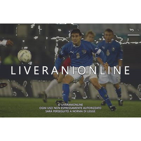 Rieti 19/11/2003 Italia-Danimarca qualificazioni Campionato Europeo Under 21 Nella foto: Brighi Matteo.* Ph Gianni Nucci/Aldo Liverani