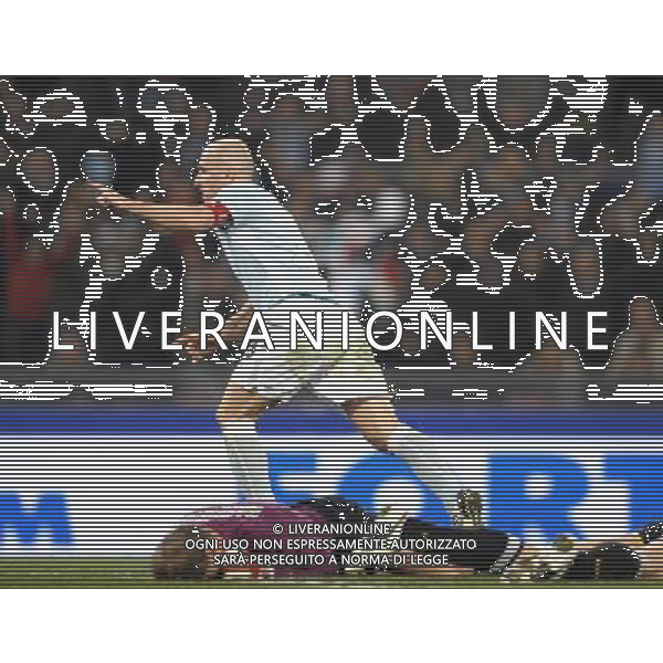 03/03/2009 - Stadio Olimpico - TIM CUP 2008/2009 semifinale andata - Lazio vs Juventus nella foto: l\'esultanza di Tommaso ROCCHI dopo il gol ph. Corradetti / ag. Aldo Liverani Sas