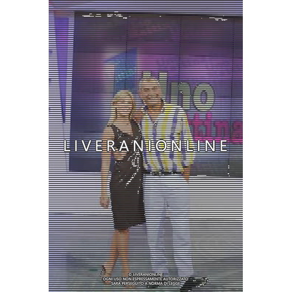 ELEONORA DANIELE E LUCA GIURATO NELLA TRASMISSIONE TV DI RAIUNO: \' UNOMATTINA\' ( 2006) AG. ALDO LIVERANI SAS