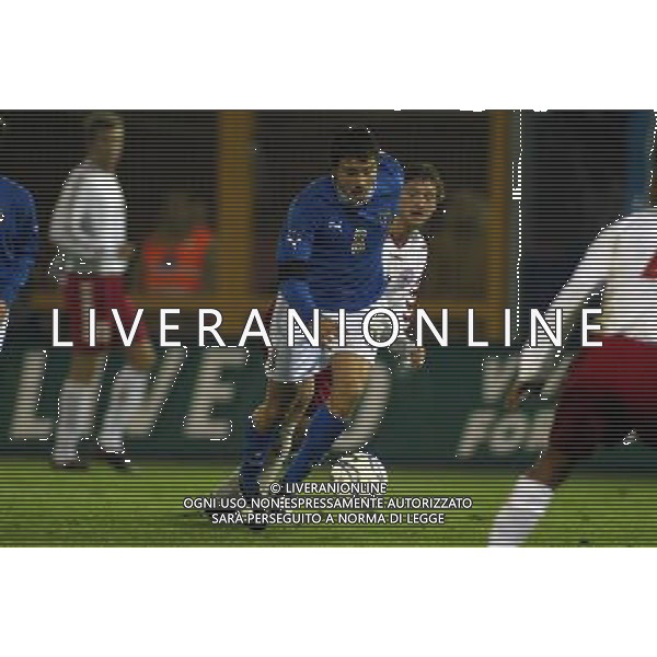 Rieti 19/11/2003 Italia-Danimarca qualificazioni Campionato Europeo Under 21 Nella foto: Brighi Matteo.* Ph Gianni Nucci/Aldo Liverani