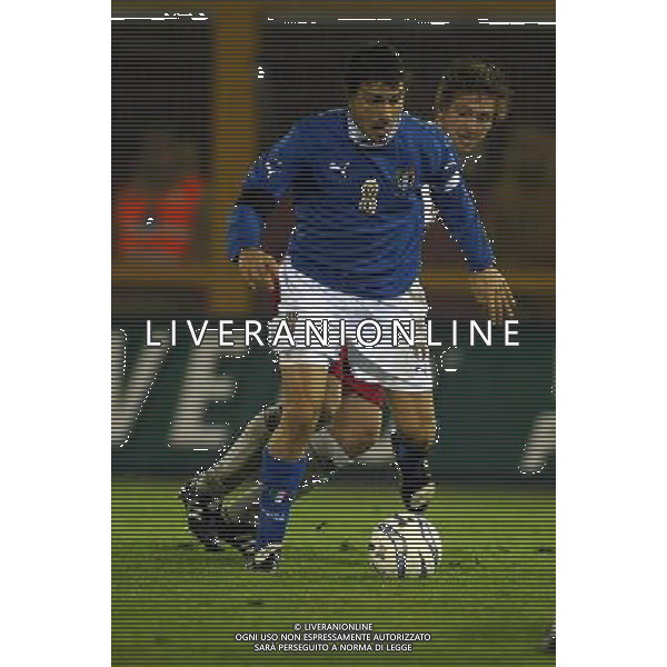 Rieti 19/11/2003 Italia-Danimarca qualificazioni Campionato Europeo Under 21 Nella foto: Brighi Matteo.* Ph Gianni Nucci/Aldo Liverani