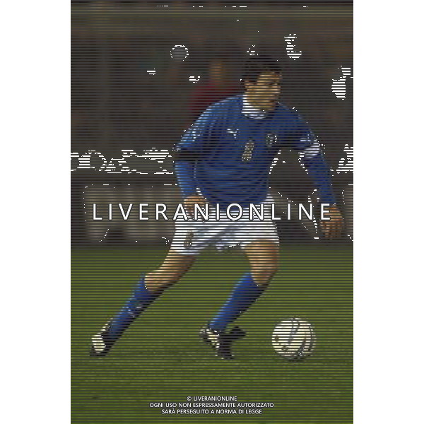 Rieti 19/11/2003 Italia-Danimarca qualificazioni Campionato Europeo Under 21 Nella foto: Brighi Matteo.* Ph Gianni Nucci/Aldo Liverani