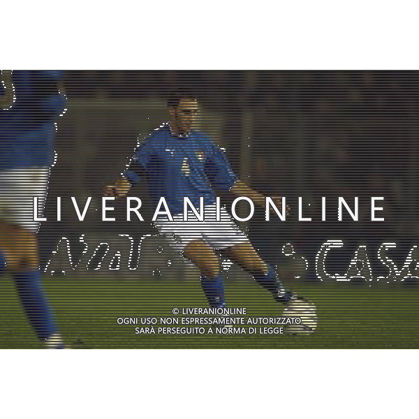 Rieti 19/11/2003 Italia-Danimarca qualificazioni Campionato Europeo Under 21 Nella foto: Cannavaro Paolo.* Ph Gianni Nucci/Aldo Liverani