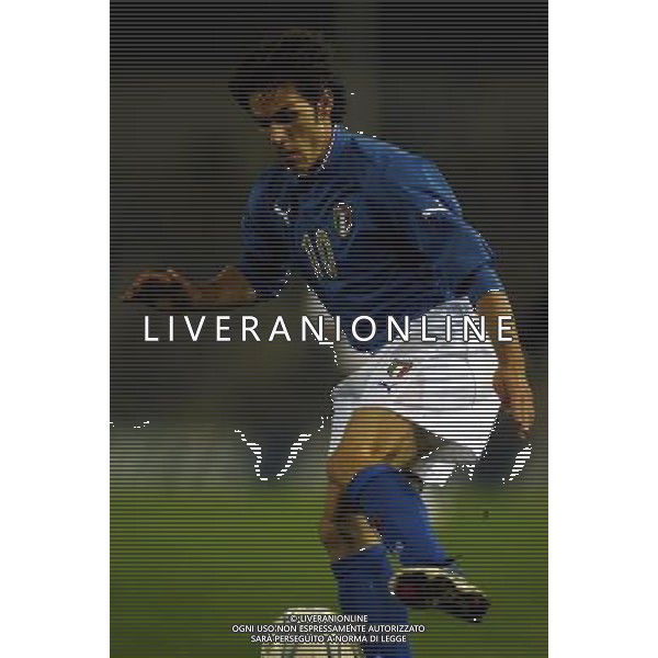 Rieti 19/11/2003 Italia-Danimarca qualificazioni Campionato Europeo Under 21 Nella foto: D\'Agostino Gaetano.* Ph Gianni Nucci/Aldo Liverani