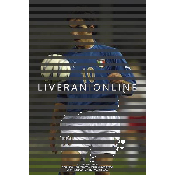 Rieti 19/11/2003 Italia-Danimarca qualificazioni Campionato Europeo Under 21 Nella foto: D\'Agostino Gaetano.* Ph Gianni Nucci/Aldo Liverani