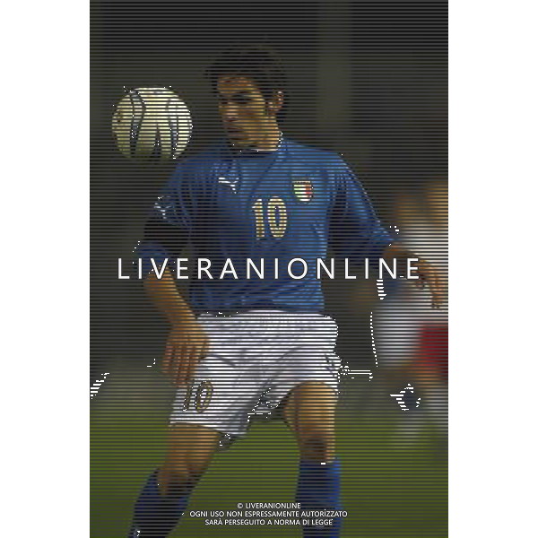 Rieti 19/11/2003 Italia-Danimarca qualificazioni Campionato Europeo Under 21 Nella foto: D\'Agostino Gaetano.* Ph Gianni Nucci/Aldo Liverani