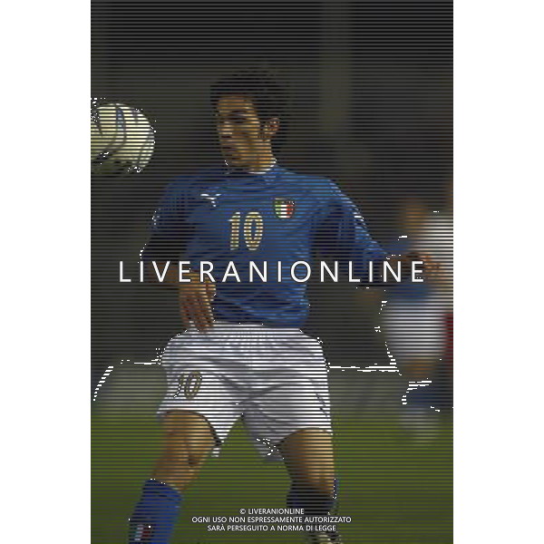 Rieti 19/11/2003 Italia-Danimarca qualificazioni Campionato Europeo Under 21 Nella foto: D\'Agostino Gaetano.* Ph Gianni Nucci/Aldo Liverani