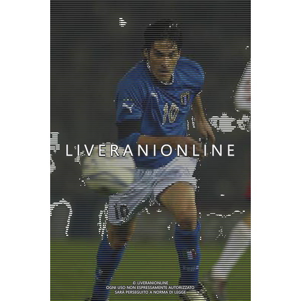 Rieti 19/11/2003 Italia-Danimarca qualificazioni Campionato Europeo Under 21 Nella foto: D\'Agostino Gaetano.* Ph Gianni Nucci/Aldo Liverani