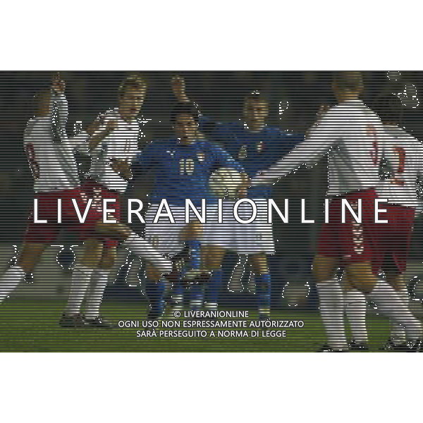 Rieti 19/11/2003 Italia-Danimarca qualificazioni Campionato Europeo Under 21 Nella foto: D\'Agostino Gaetano.* Ph Gianni Nucci/Aldo Liverani