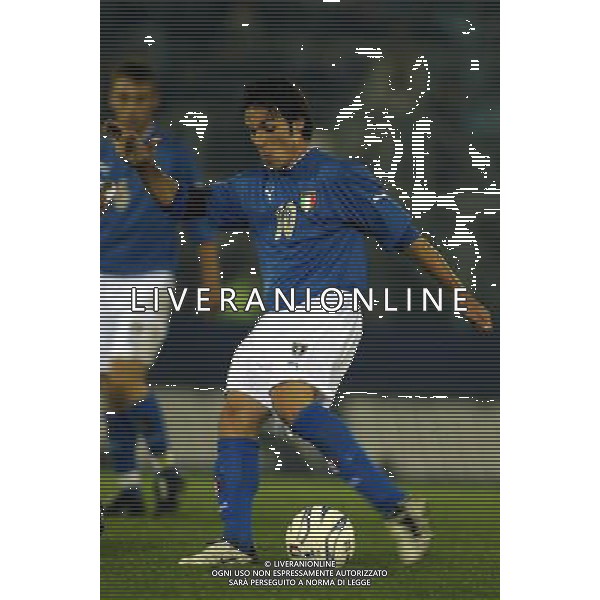 Rieti 19/11/2003 Italia-Danimarca qualificazioni Campionato Europeo Under 21 Nella foto: D\'Agostino Gaetano.* Ph Gianni Nucci/Aldo Liverani