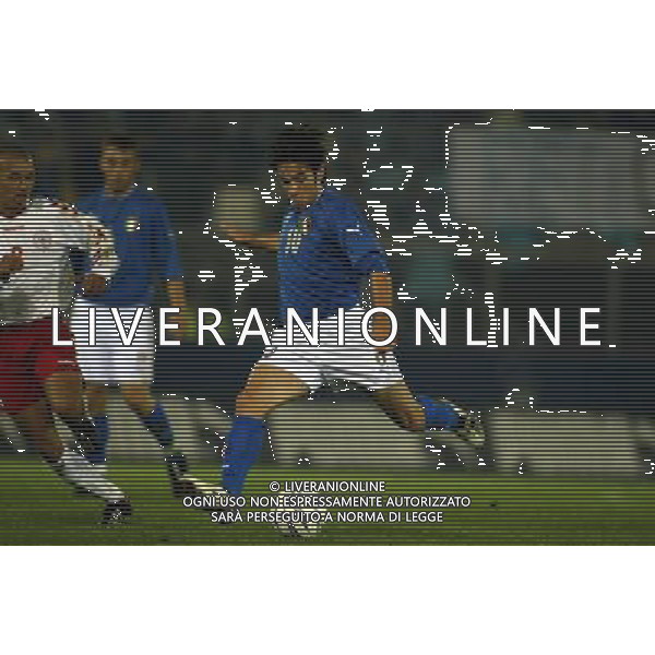 Rieti 19/11/2003 Italia-Danimarca qualificazioni Campionato Europeo Under 21 Nella foto: D\'Agostino Gaetano.* Ph Gianni Nucci/Aldo Liverani