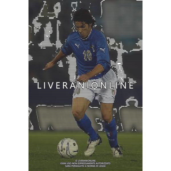 Rieti 19/11/2003 Italia-Danimarca qualificazioni Campionato Europeo Under 21 Nella foto: D\'Agostino Gaetano.* Ph Gianni Nucci/Aldo Liverani