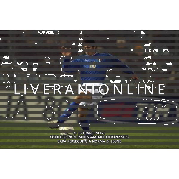 Rieti 19/11/2003 Italia-Danimarca qualificazioni Campionato Europeo Under 21 Nella foto: D\'Agostino Gaetano.* Ph Gianni Nucci/Aldo Liverani