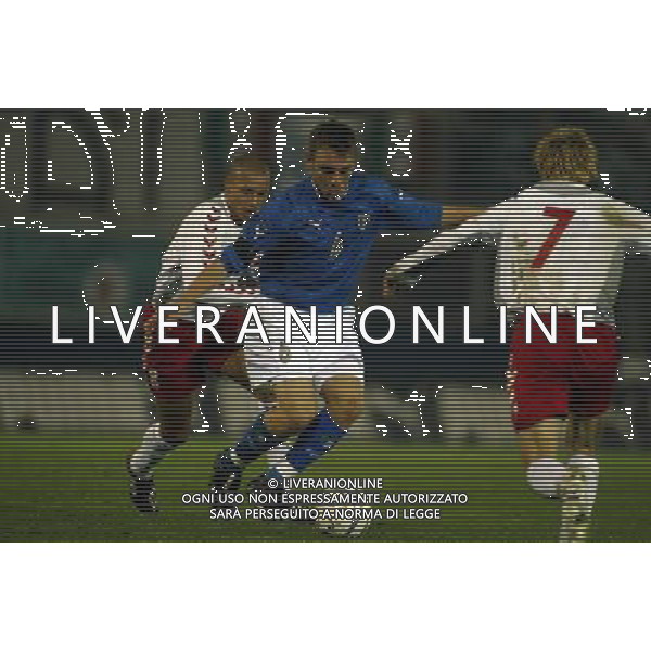 Rieti 19/11/2003 Italia-Danimarca qualificazioni Campionato Europeo Under 21 Nella foto: De Rossi Daniele.* Ph Gianni Nucci/Aldo Liverani