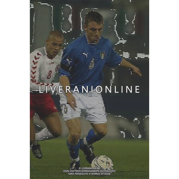 Rieti 19/11/2003 Italia-Danimarca qualificazioni Campionato Europeo Under 21 Nella foto: De Rossi Daniele.* Ph Gianni Nucci/Aldo Liverani