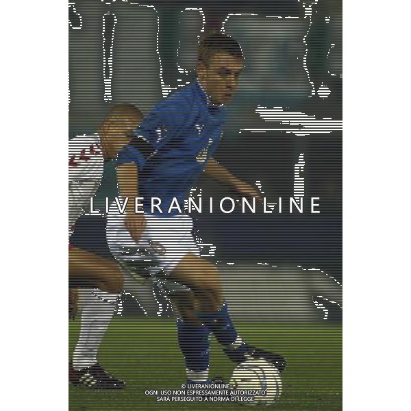 Rieti 19/11/2003 Italia-Danimarca qualificazioni Campionato Europeo Under 21 Nella foto: De Rossi Daniele.* Ph Gianni Nucci/Aldo Liverani