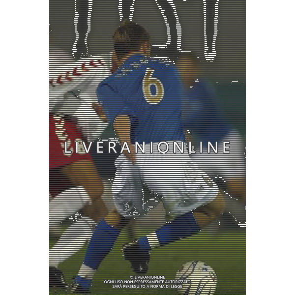 Rieti 19/11/2003 Italia-Danimarca qualificazioni Campionato Europeo Under 21 Nella foto: De Rossi Daniele.* Ph Gianni Nucci/Aldo Liverani