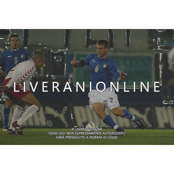 Rieti 19/11/2003 Italia-Danimarca qualificazioni Campionato Europeo Under 21 Nella foto: De Rossi Daniele.* Ph Gianni Nucci/Aldo Liverani